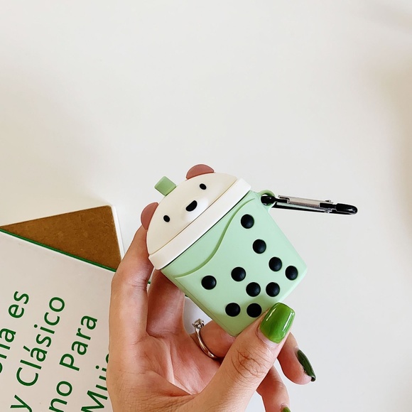 Boba Polar Bear Apple AirPods Case - Picture 1 of 2